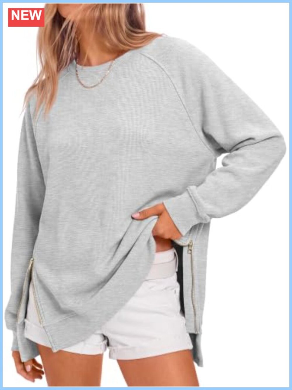 Oversized Tunic Sweatshirt